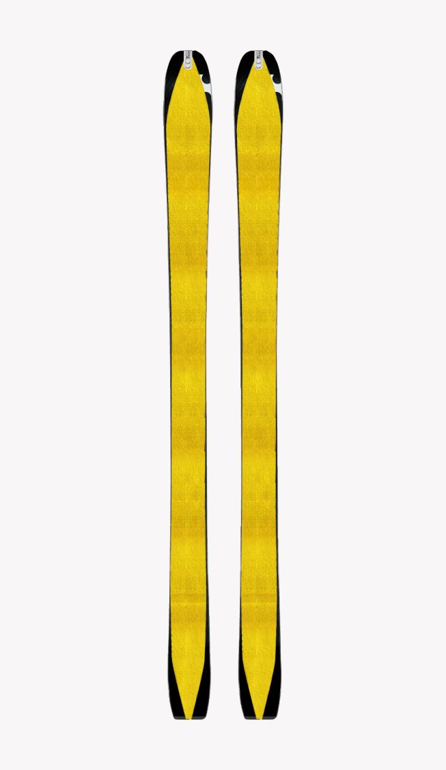 SKI TRAB SKIN RACE YELLOW 76
